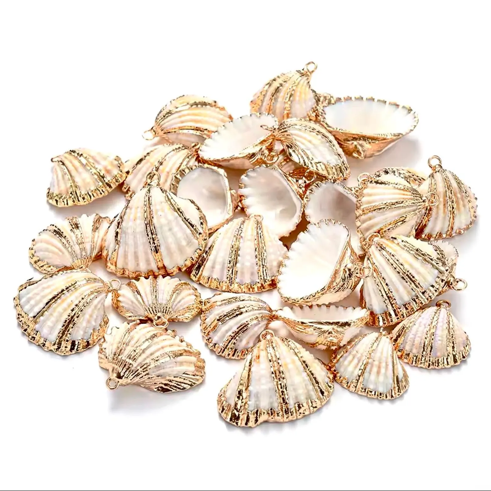 Mini Sea Shells for Aquarium Craft Shale (white, 0.2 kg) — view 6