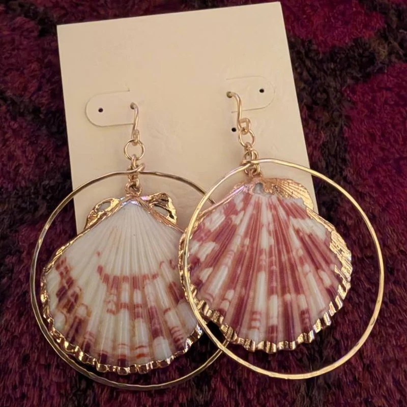 Natural Scallop Sea Shells (200g) for Crafts, DIY, and Home Decor — view 5