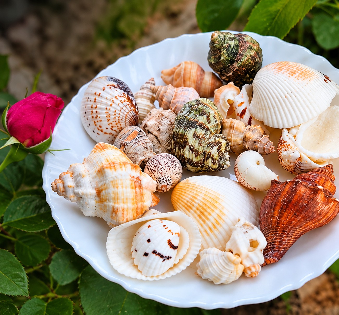 Large Mixed Shell Collection - Decorative Shells for Aquarium, Vase Filler & DIY Craft (300g Pack)